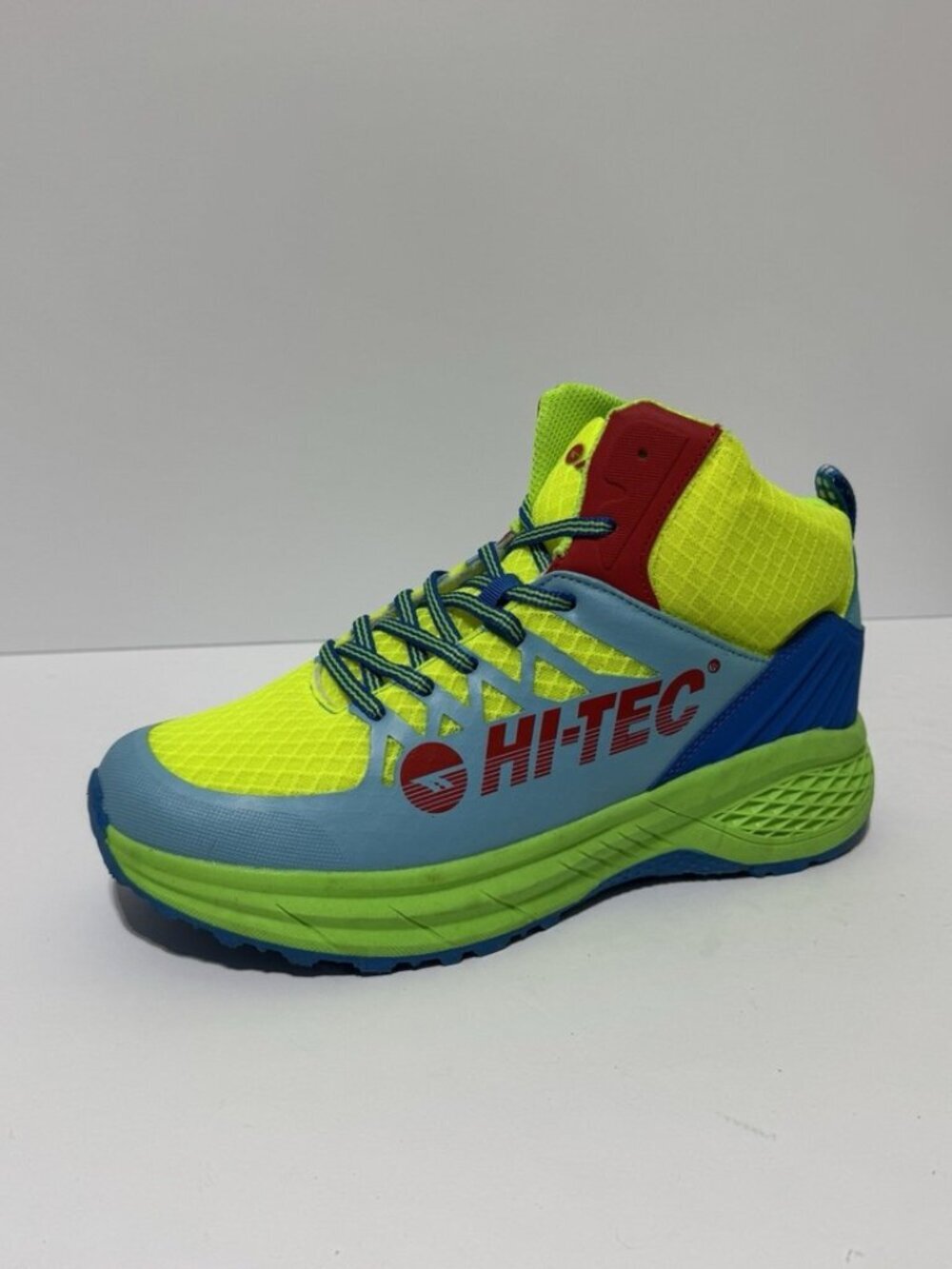 Hi-Tec Mens Destructor Logo Mid Trail Hiking Shoes Size 8.5 M